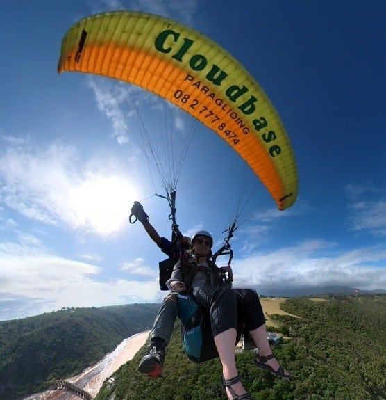 Tandem Flights - Cloudbase Paragliding School